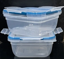 Snapware 2 - Pack Total Solutions Plastic Food Storage Container Set 5.5 Cups