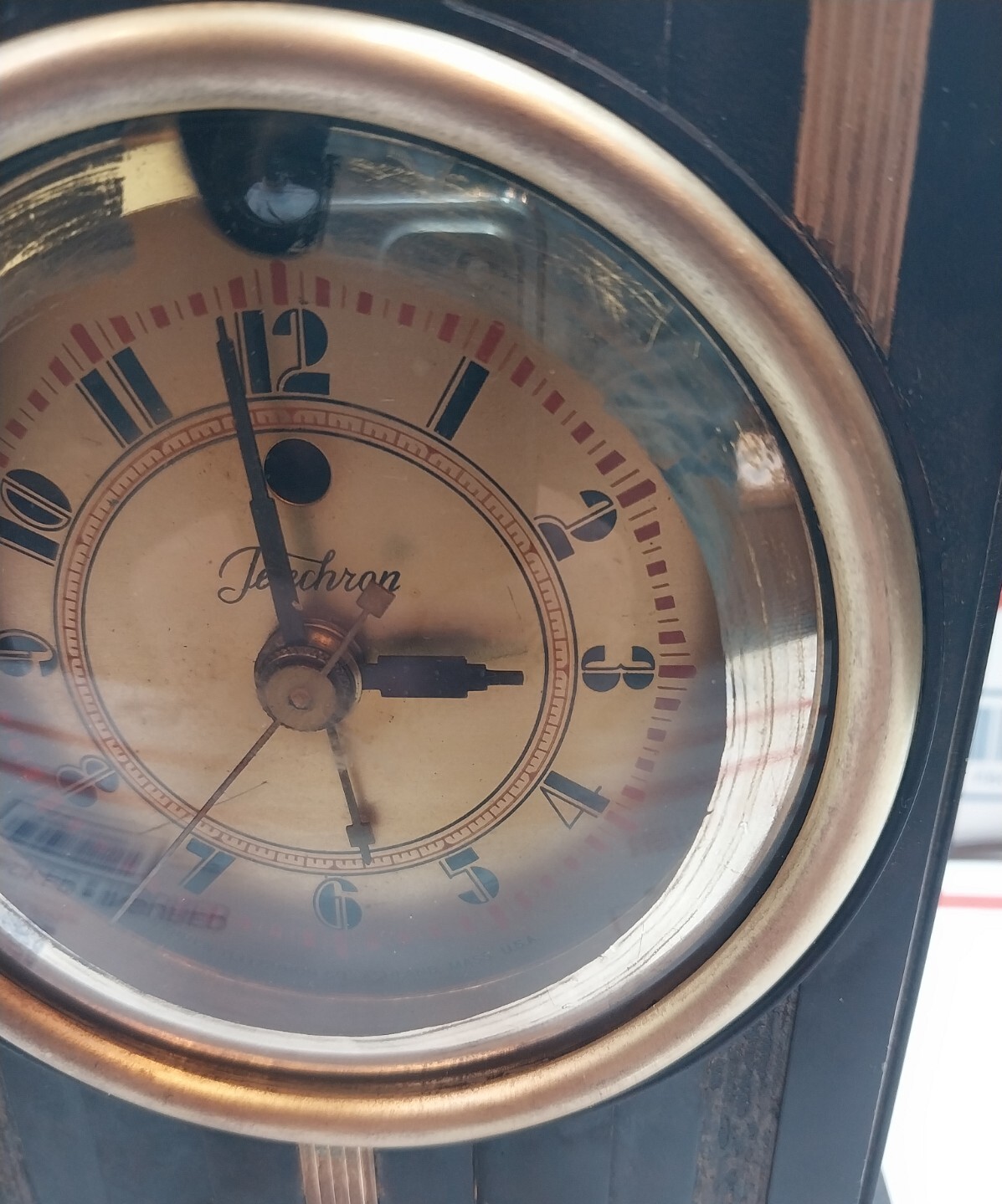 Vintage Telechron Electrolarm Skyscraper Bakelite Clock Art Deco eBay