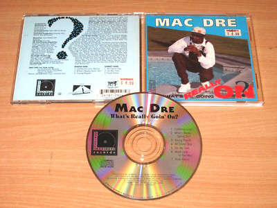 Mac Dre CD - What's Really Going On? / 1992 US PRESS in MINT