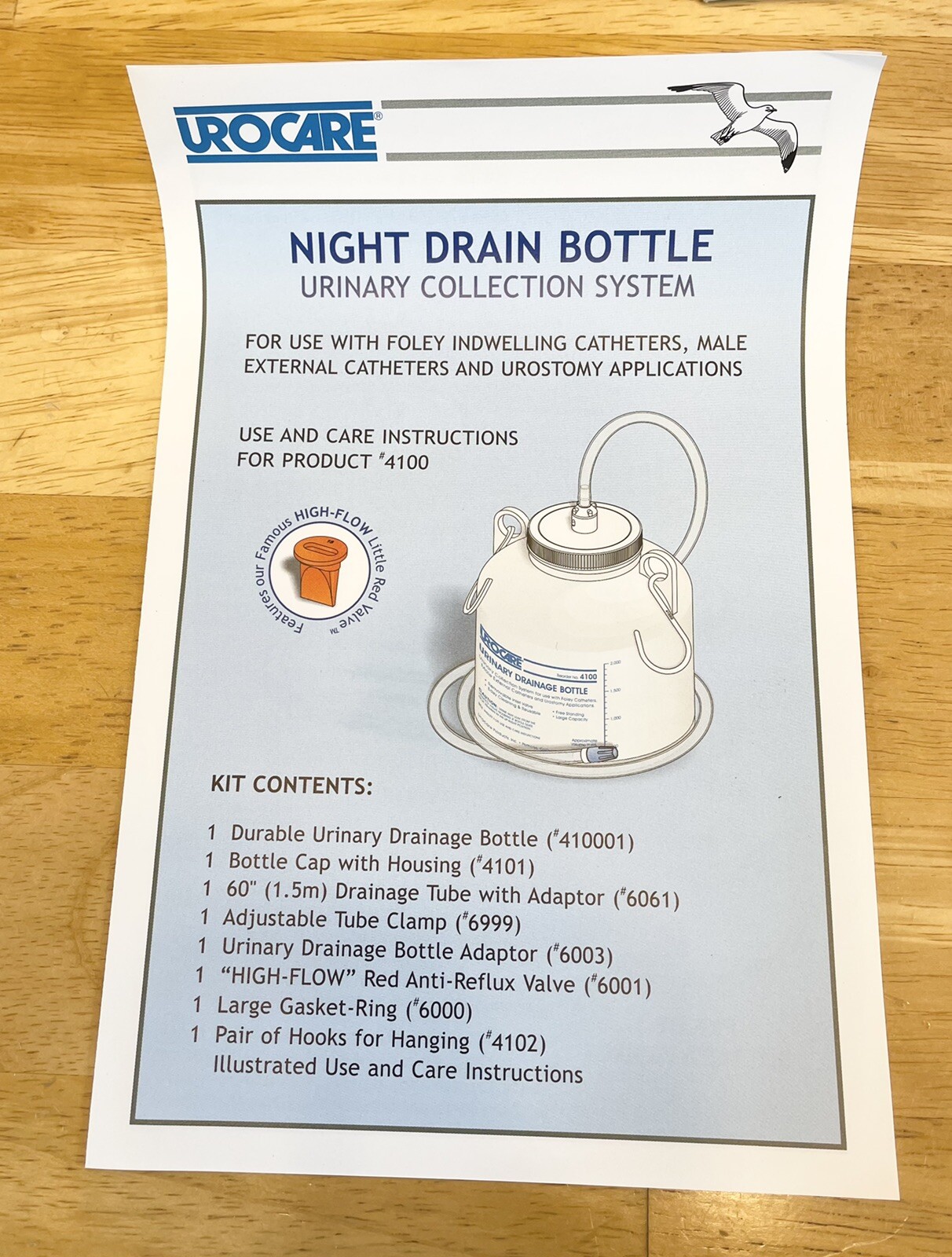 UROCARE 1 EA Urinary Drainage Bottle 2,000 mL 4100 eBay