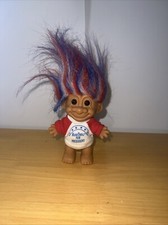 "Russ Troll for President" toy doll with red white blue hair