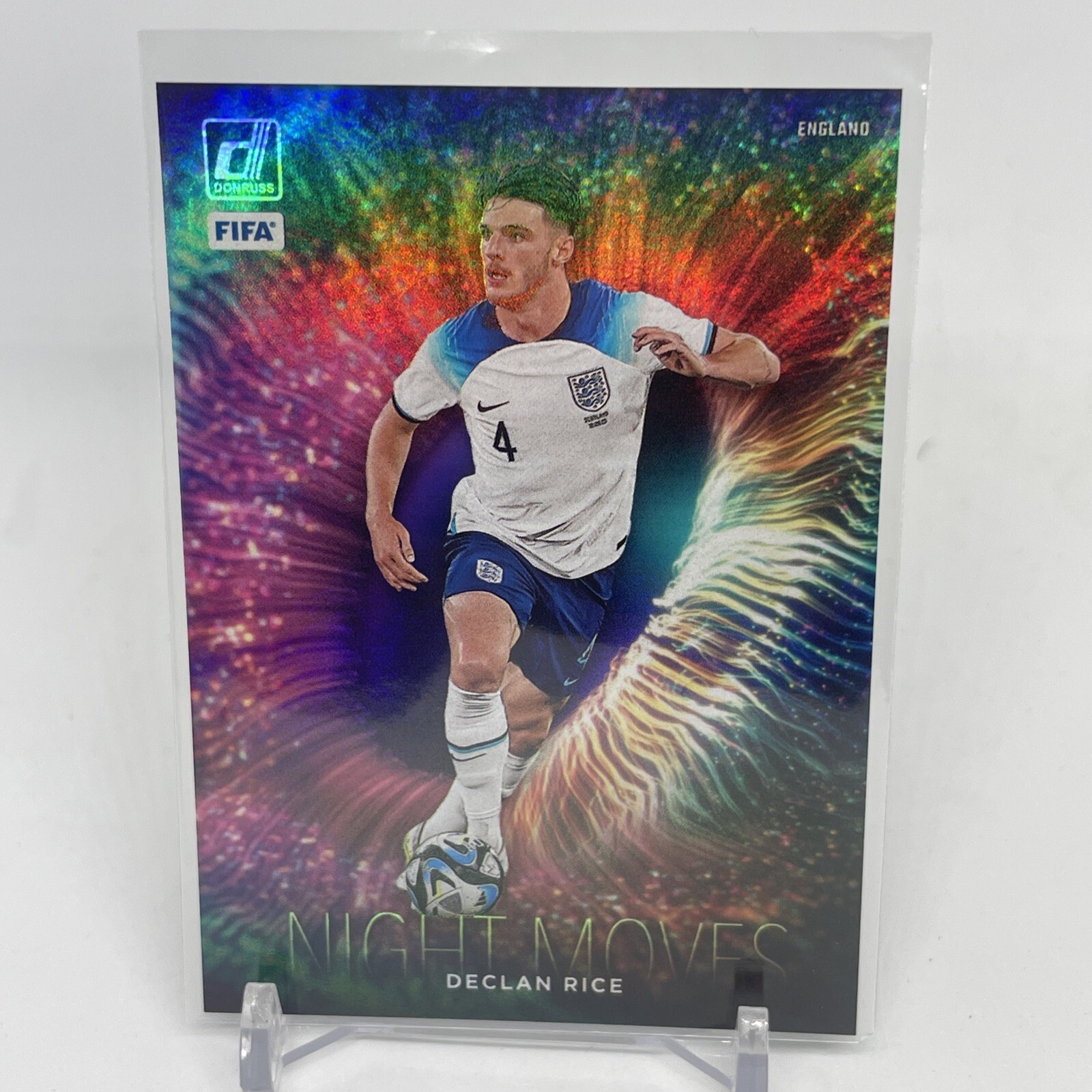 2023-24 PANINI DONRUSS SOCCER NIGHT MOVES #17 DECLAN RICE CASE HIT SSP