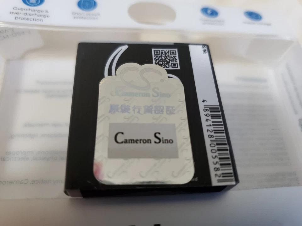 Аккумулятор Cameron Sino, совместим с Sanyo DB-L20 - Изображение 4 из 4