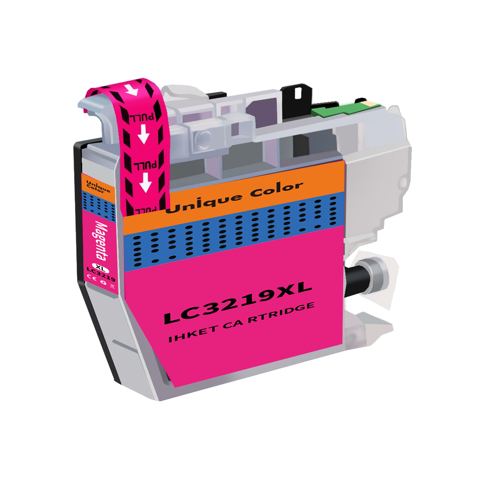 LC-3219 M XL Cartouche D'encre G&eacute;n&eacute;rique Brother - Magenta