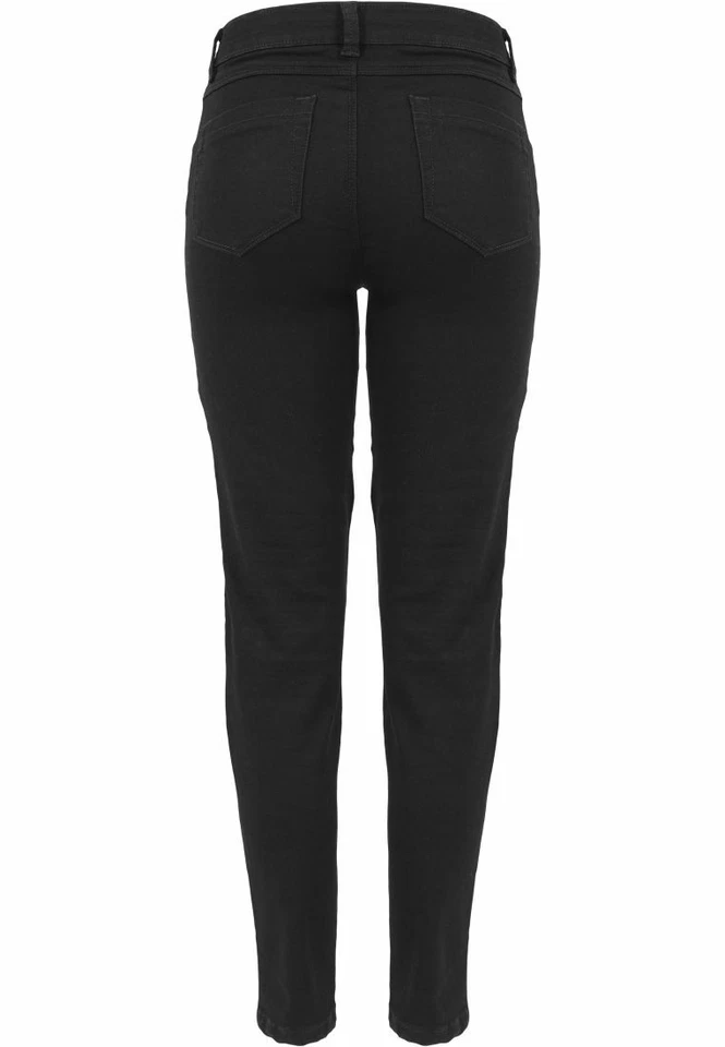 Urban Classics Damen Hose Ladies Stretch Biker Terry Pants Jeans - Bild 3 von 3