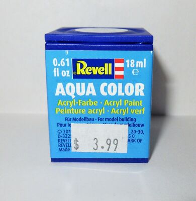 Revell Aqua Color Acrylic Paint (18ml) Clear Gloss 01 #36101 NEW