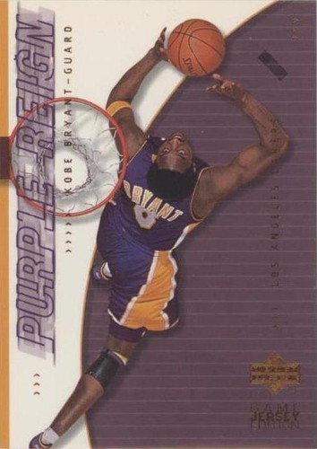 2000-01 Upper Deck #438 Kobe Bryant Purple Reign lakers! MK11 | eBay