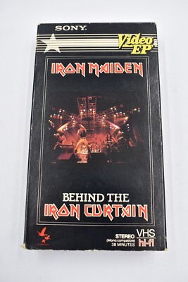 Iron Maiden - Live After Death + Behind The Iron Curtain  (VHS)