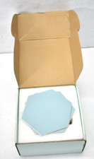 BEX Avant Decor 30 Tile Stone Composite Hexagon Solid Backsplash Tiles 6" x 6.9"