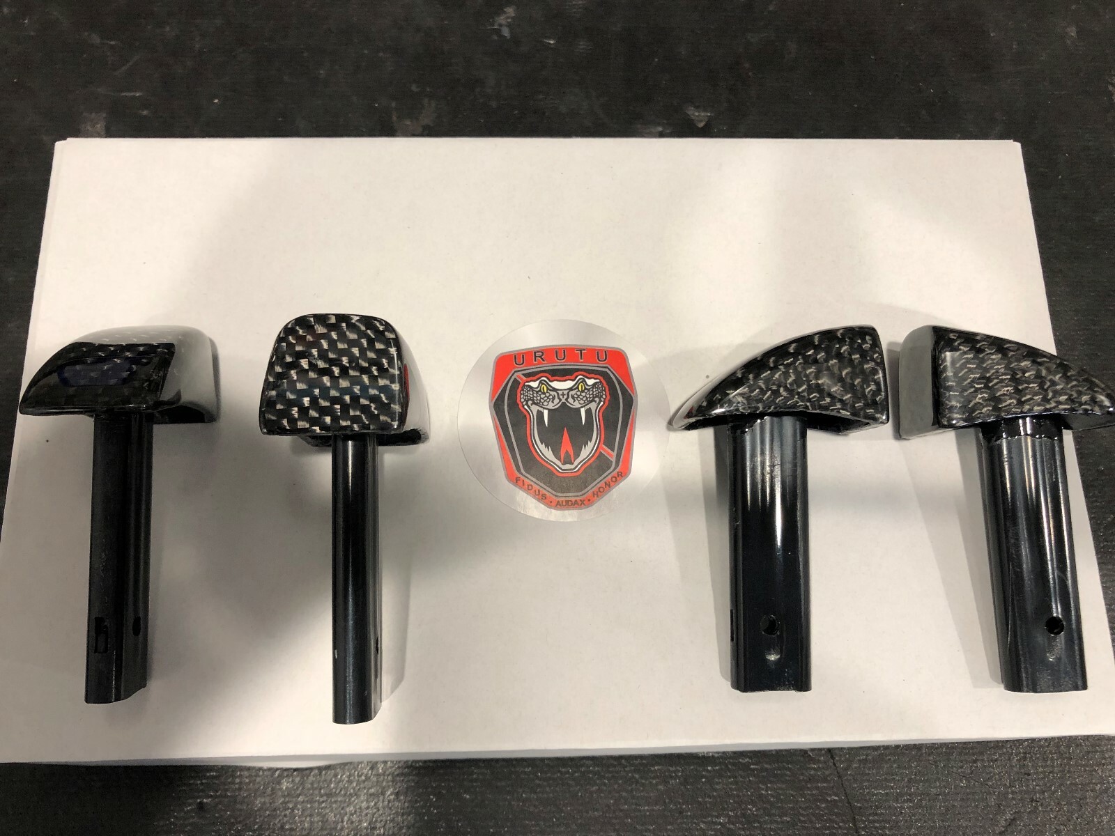MASERATI GRANCABRIO/GRANTURISMO CARBON FIBER SEAT RELEASE SET (04 PCS)