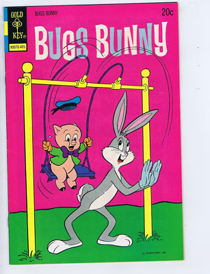 Bugs Bunny #156 Gold Key 1974 in '' The Leaping Leemas ''