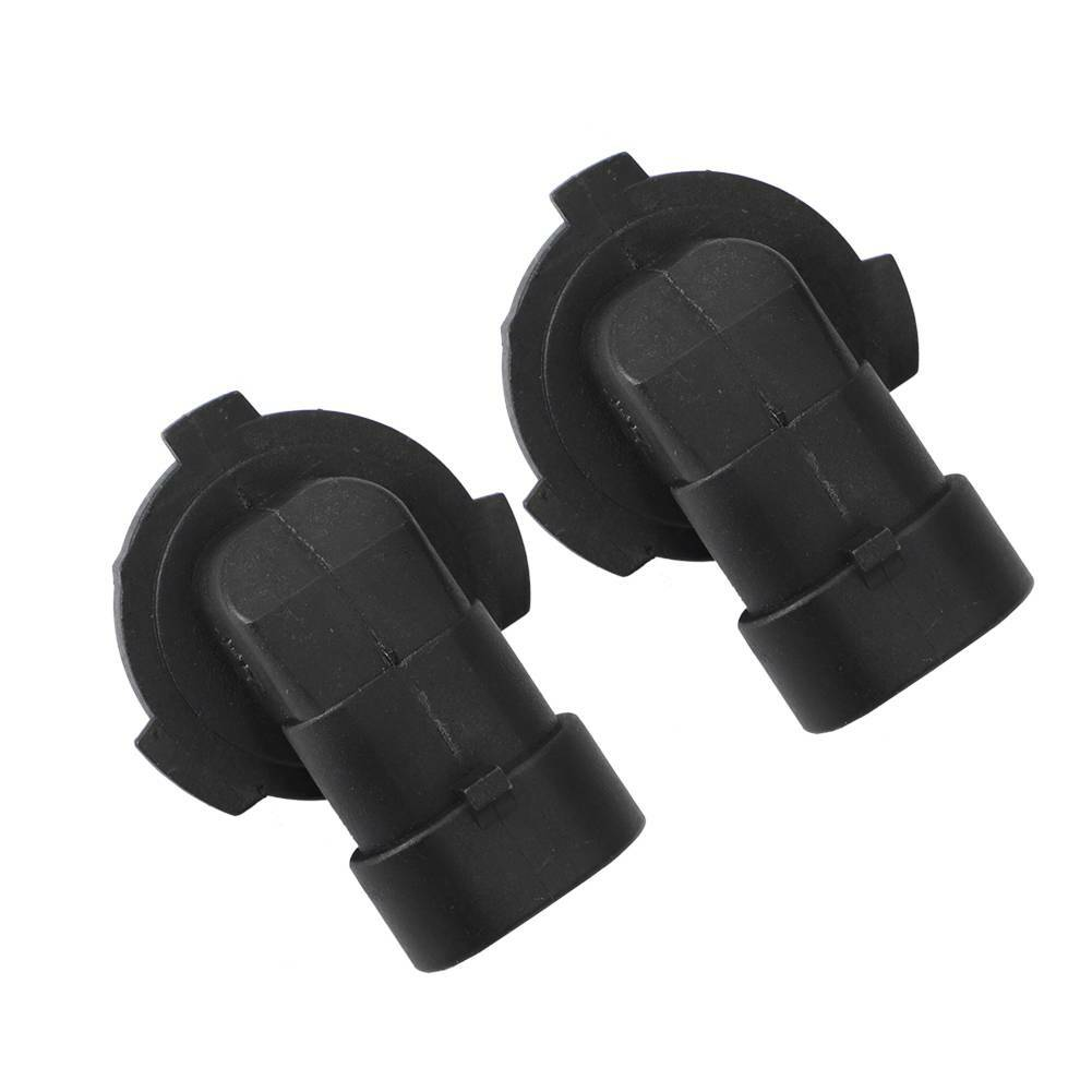 2x Universal Vehicles 1455 Pigtail Female H1 Fog Light Bulb Connector Sockets US