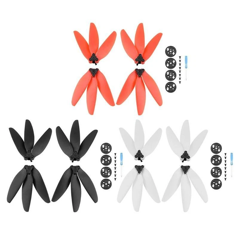 4 x Propellers Low Noise 3 Blade Super Quiet Props for Mavic Mini 2 Mavic Mini