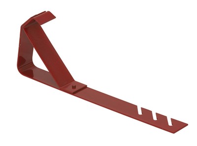 Qual Craft 2504 Steel Red 45 Deg. Adjustable Fixed Roof Bracket 6 in.