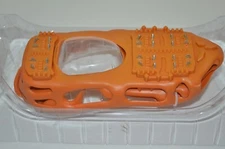 XGear Arctic Series Ice Shoe Grippers Metal Cleats One Size Orange New
