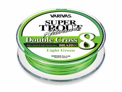 Varivas Super Trout Advance Doule Cross PE X8 Light Green 100m Geflechtschnur