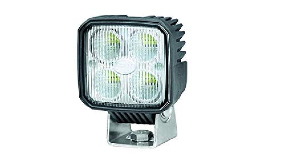 (TG. mit Befestigungswinkel) HELLA 1GA 996 284-081 LED Faro da lavoro, Dx - NUOV