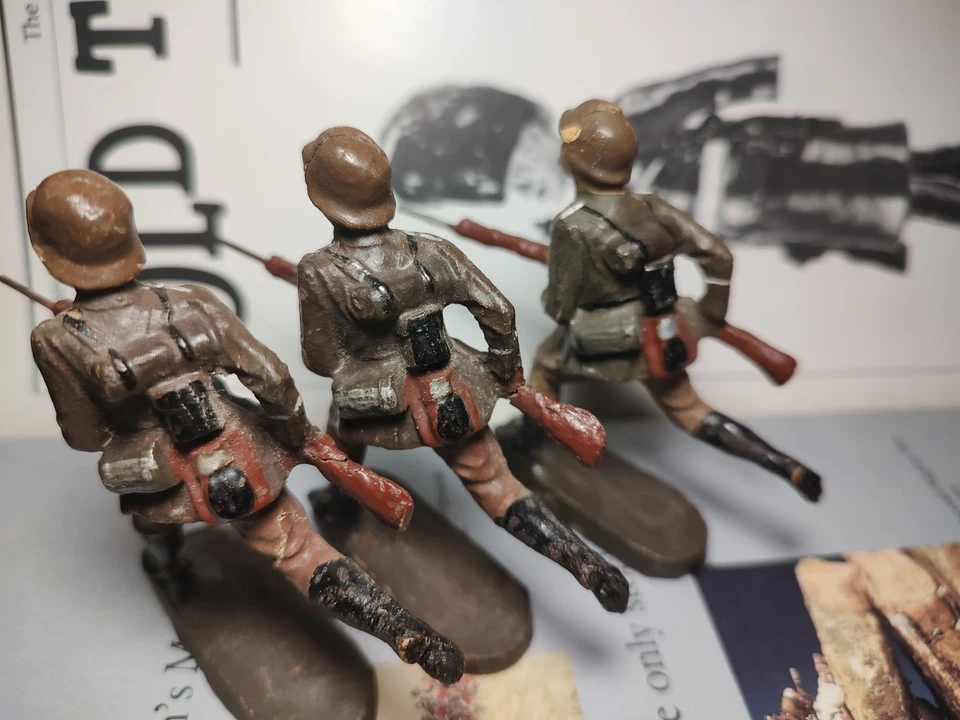 Soldados de juguete alemanes Elastolin vintage 3 Foto 2 de 3