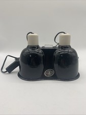 Zoo Med Reptile Dual Mini Deep Dome Heat Lamp Light Fixture LF-19 WORKS