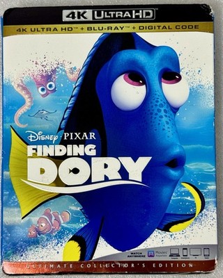 Finding Dory 4K Ultra HD Blu-ray Digital Ultimate Collector s Edition NEW
