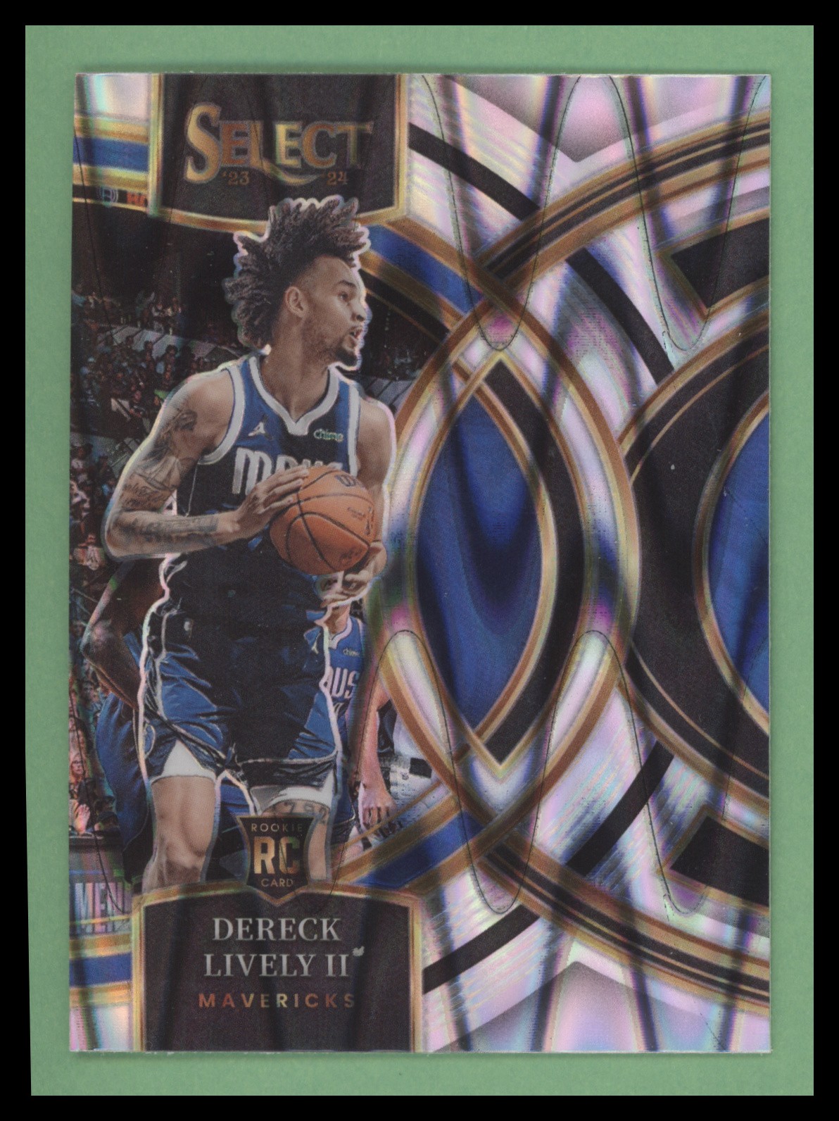 2023-24 Panini Select #111 Dereck Lively II Tectonic Prizms