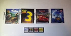 Nintendo DS - Disney Games Lot of 4 UP, Cars, Toy Story 3, Wall-E Tested Working