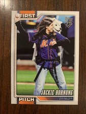 2026 Topps Series 1 First Pitch #FP-7 Jackie Hornung New York Mets