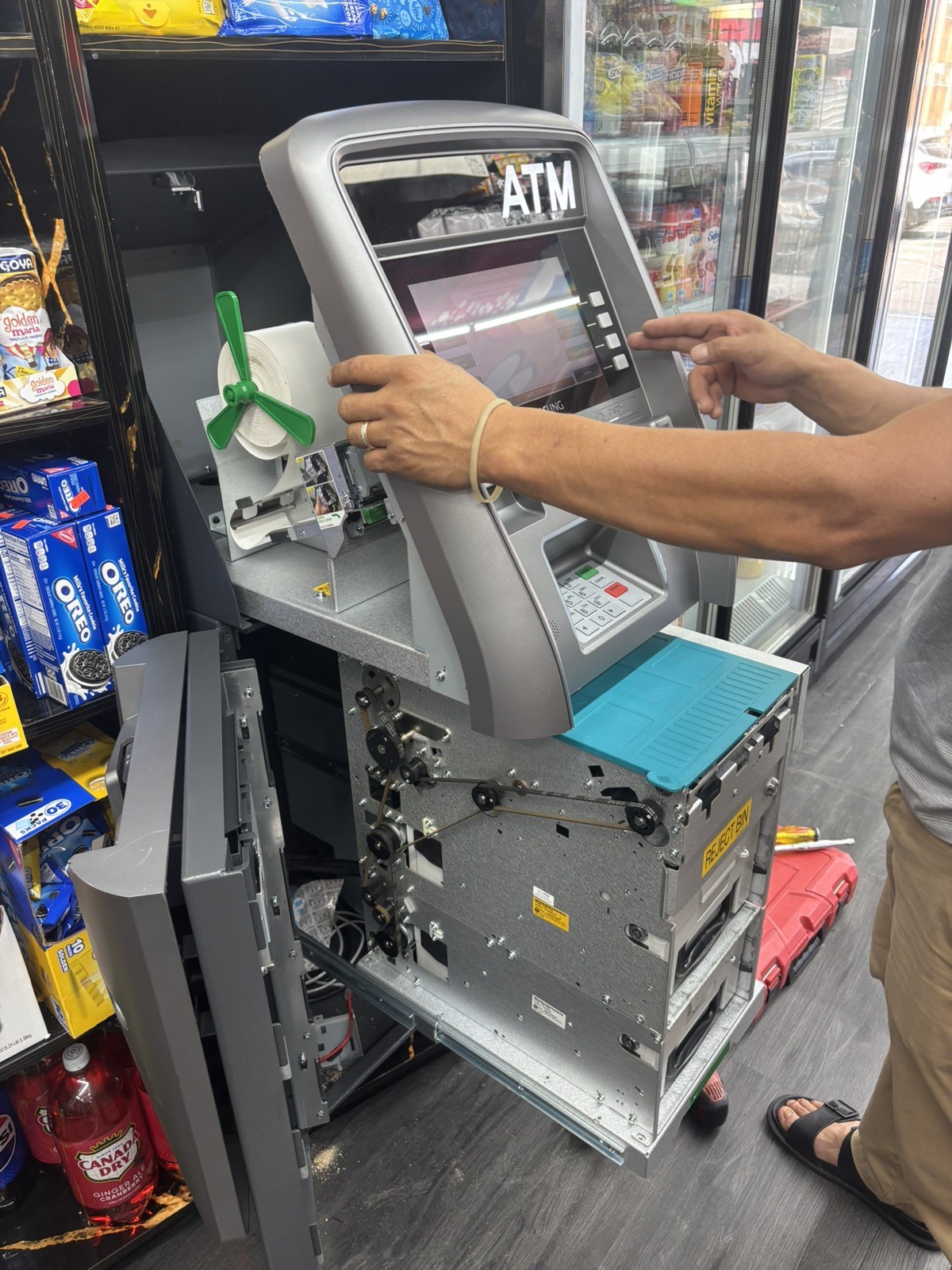Nautilus Hyosung & Genmega ATM Operator: Processing, Onboarding 100% surcharge