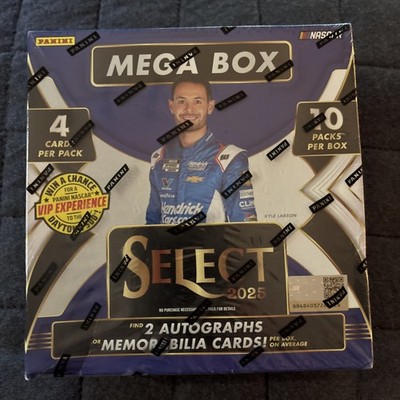 2025 Panini Select NASCAR Racing Hobby Box Autographs Cards
