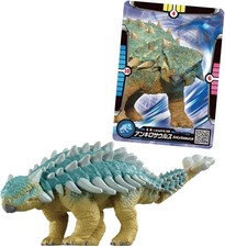 Takara Tomy Ania Jurassic World Ankylosaurus with Ania Battle Card From Japan