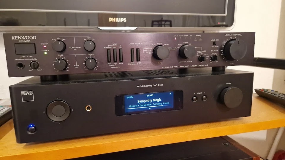 KENWOOD Stereo Control Amplifier BASIC C2