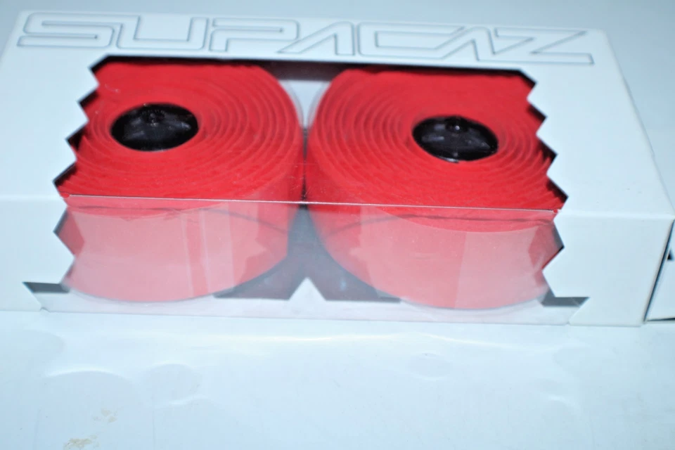 Supacaz Suave BT-163 Red Handlebar Bar Tape Bike Wrap Road Touring Free USA Ship - Image 4 of 4