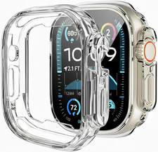2 Pack for Apple Watch Ultra 3/2/1 Case 49mm Soft TPU Shockproof for Apple Watch