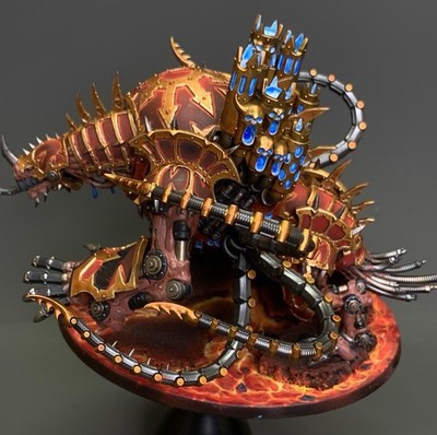 Forgefiend /Maulerfiend Chaos Space Marines Warahrmmer Painted Miniature models