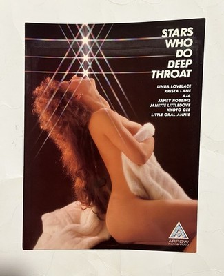 Stars Who Do Deep Throat Adult Linda Lovelace Krista Lane Film Ad Slick Promo