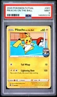 2020 POKEMON FUTSAL #001 PIKACHU ON THE BALL PSA 9