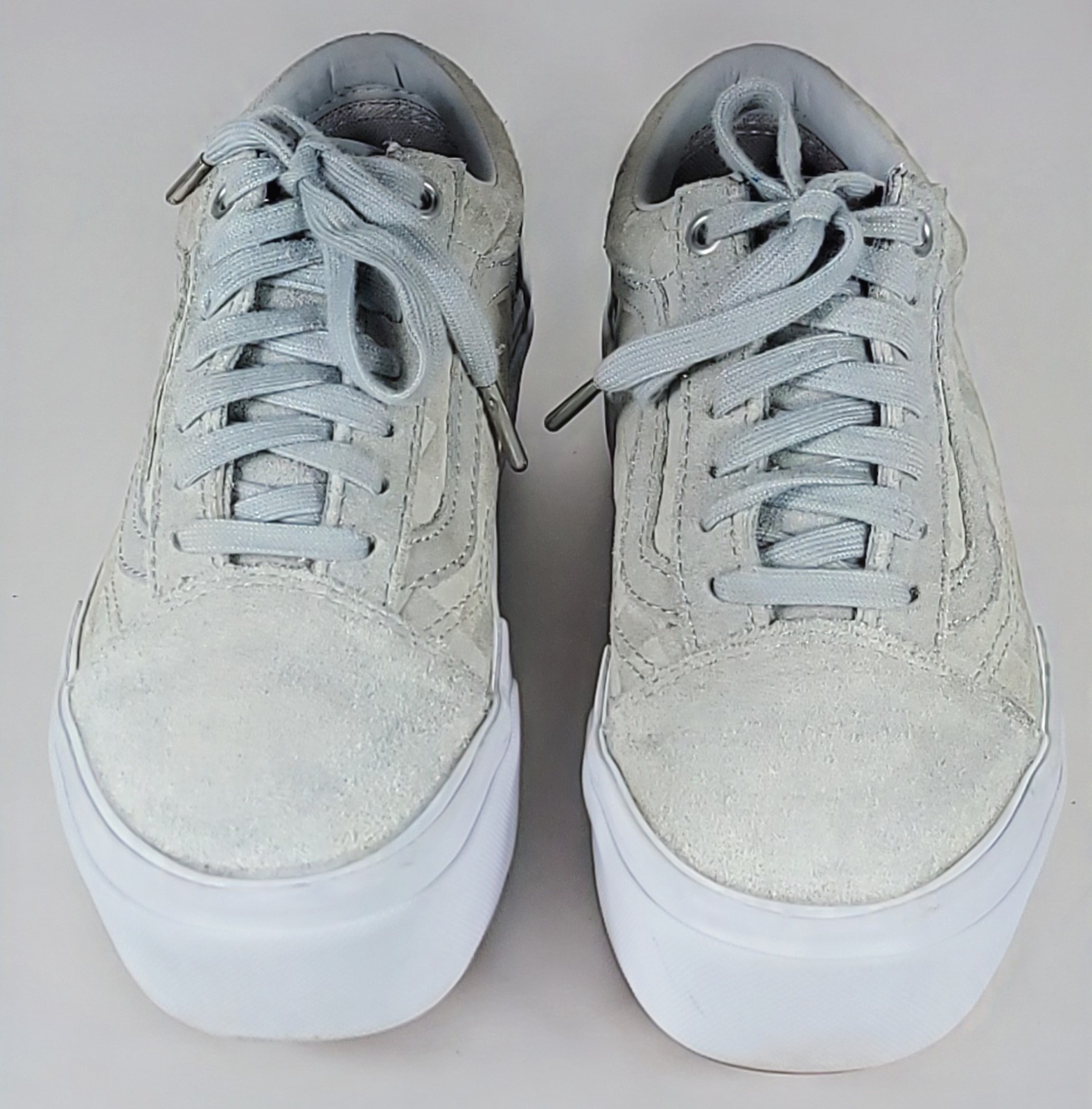 Vans Knu Skool Stack Women’s Gray Platform Chunky… - image 1