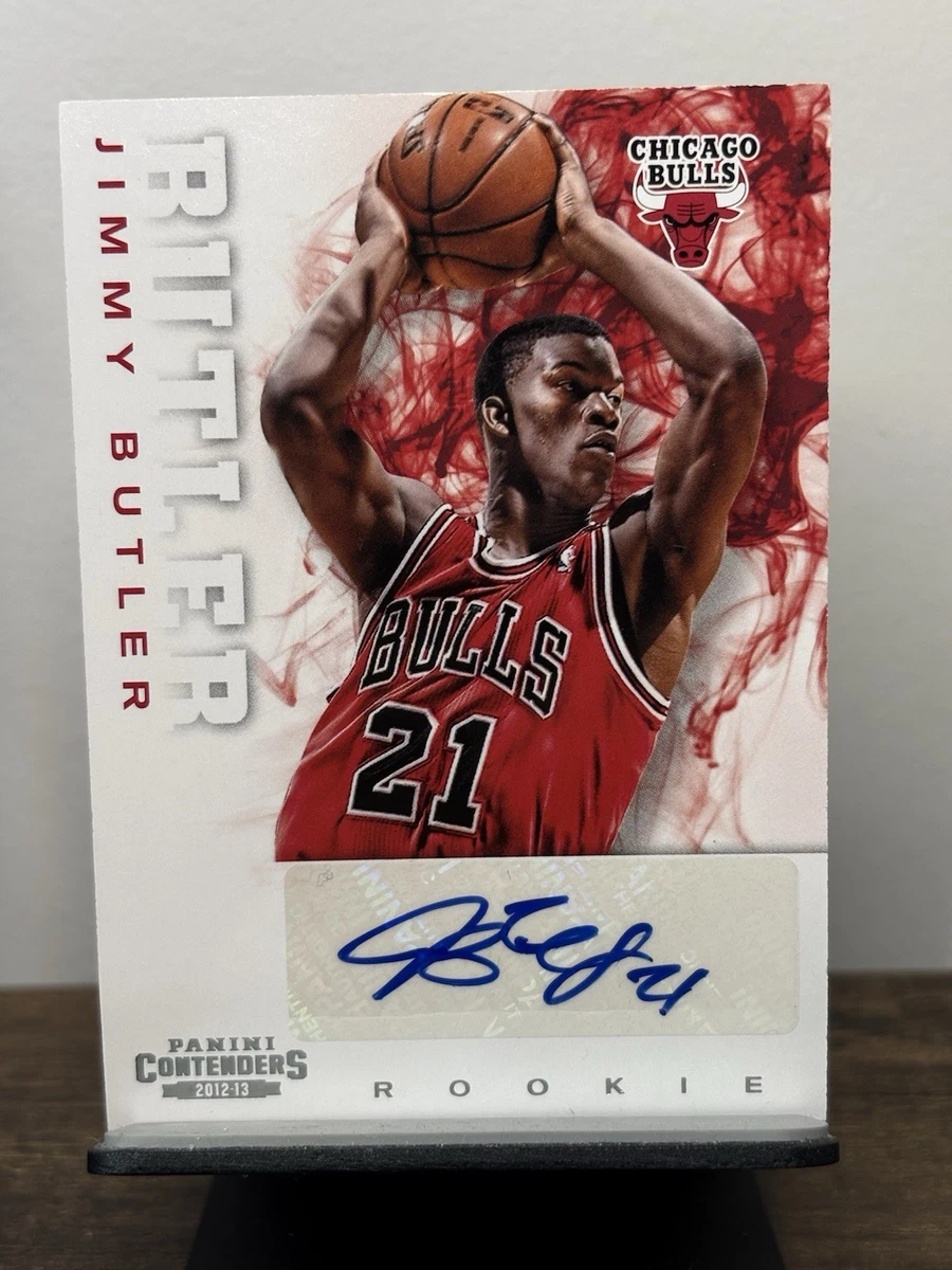 Panini Jimmy Butler Basketball Autographed Sports Trading Cards