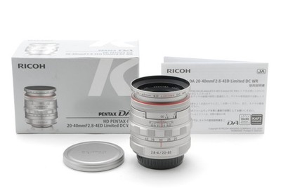 [Top NEUWERTIG in Box] Pentax HD DA 20-40mm f2.8-4 ED Limited DC WR Silber...