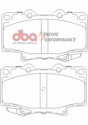 DBA For 91-96 Toyota Land Cruiser XP650 Front Brake Pads