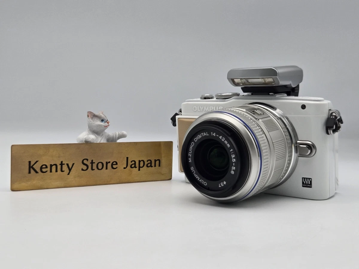△OLYMPUS PEN E-PL5 14-42mm /40-150mm Olympus PEN E-PL5 Camera with 14-42mm Lens