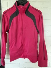 Pink/gray Zip Jacket Sz L 12-14