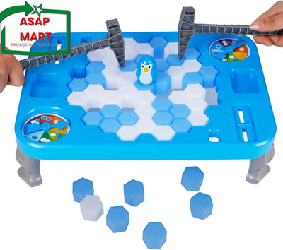 DR.DUDU Ice Breaker Game save Penguin on Ice Block Family Funny Game Penguin Tra