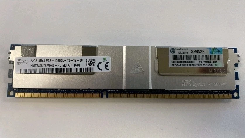 LRDIMM DDR3 SDRAM Computer Memory (RAM) for sale | eBay