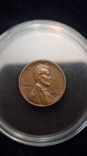 1964 D Lincoln Penny L and In God We Trust on Edge & Large BERTY Errors 3.1gr