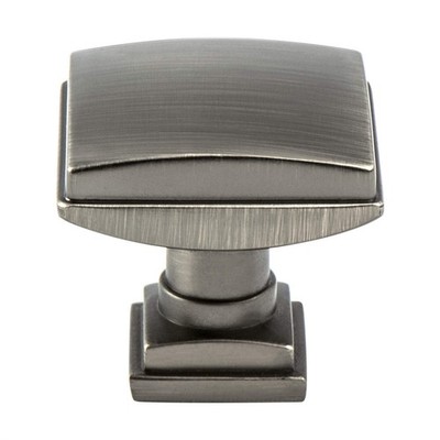 Berenson 1277-1VTN-P 1.25 in. dia. Tailored Traditional Knob with Vintage Nickel