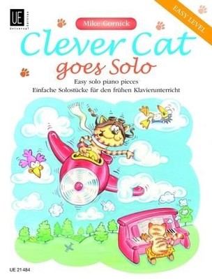 Clever Cat Goes Solo (Easy Mike Cornick Book [Softcover] Piano Universal Edition