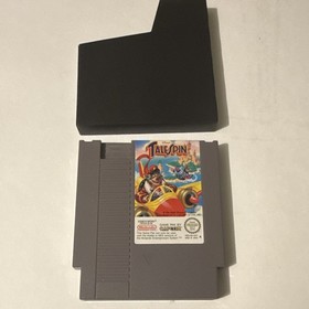 Disney TaleSpin Nintendo NES PAL-A UKV Cartridge + Dust Sleeve Capcom