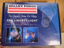 Valley Forge Full Size Flag Pole Solar Light, The Liberty Light