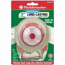 Universal Adjustable Toilet Flapper with Adapters, 3-In. - 513A-016-P4